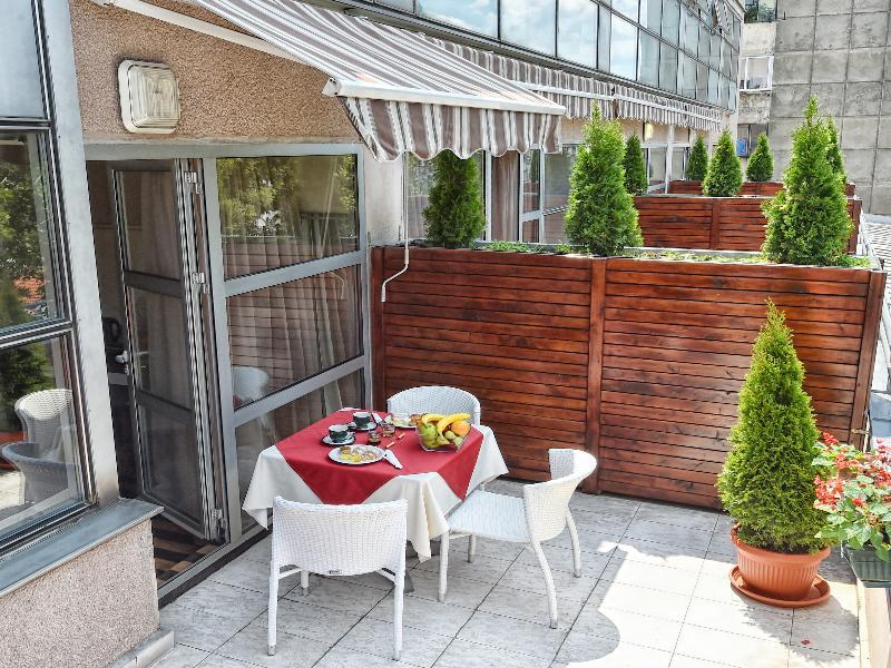 Balkan Hotel Garni Belgrad Exterior foto